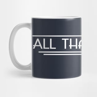 ATD Blue Heat lines (white) Mug